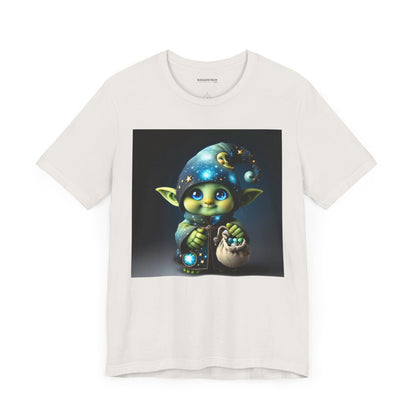 T-skjorte | Unisex | Jersey-T-skjorte | Kort erme | Fantasi | Skogsalv | Trollmann