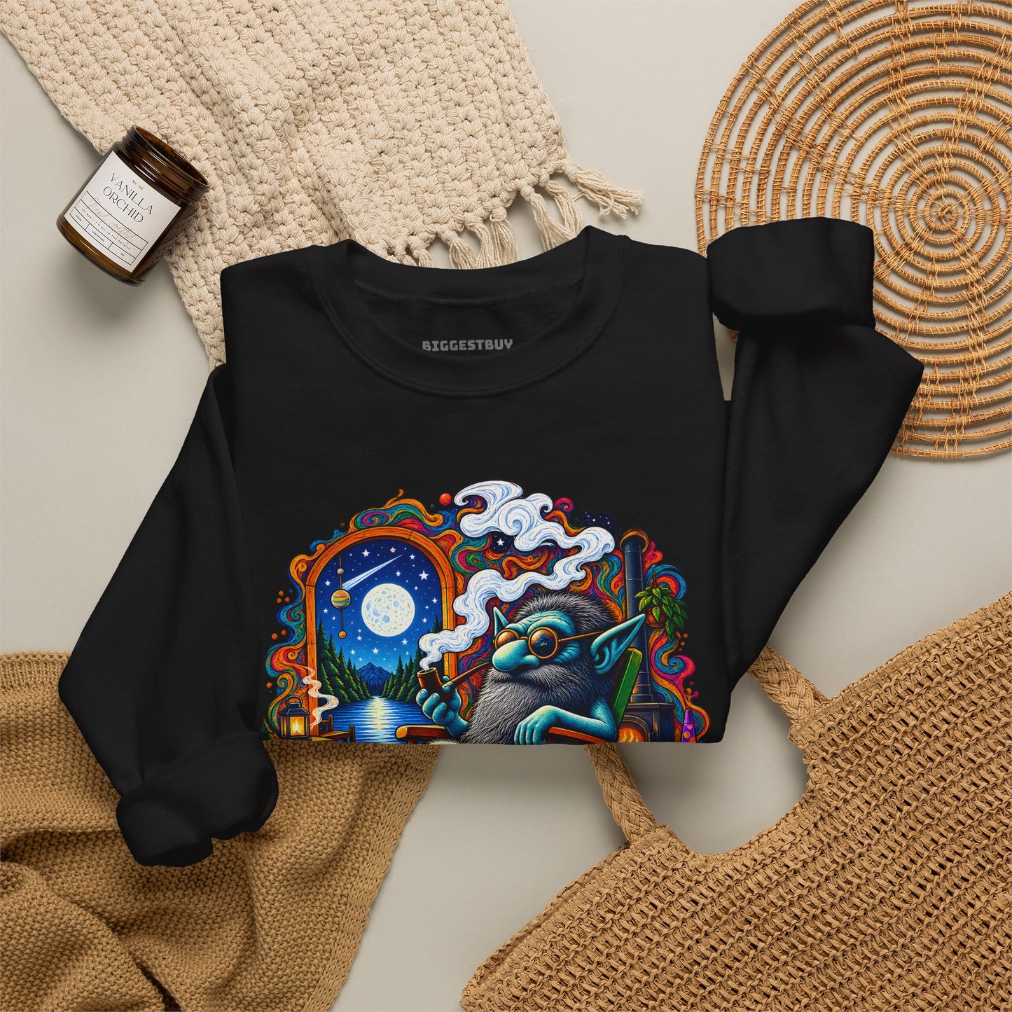 Slow Vibes - Crewneck Sweatshirt