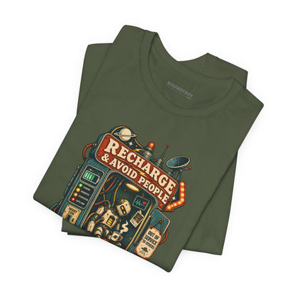 Social Recharge - Classic Jersey Tee