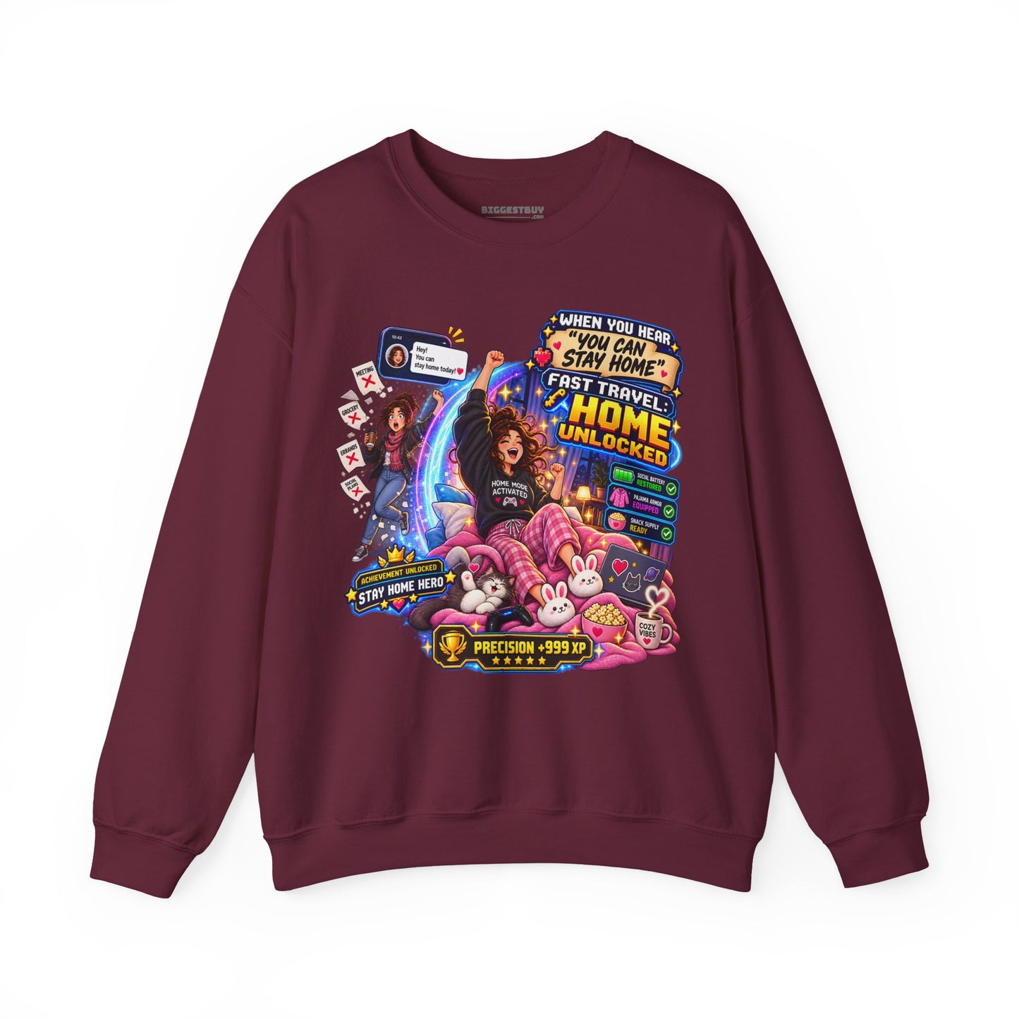 Quarantine Vibe - Crewneck Sweatshirt