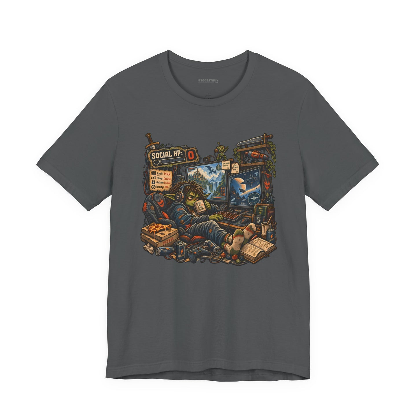 Social Zero - Classic Jersey Tee