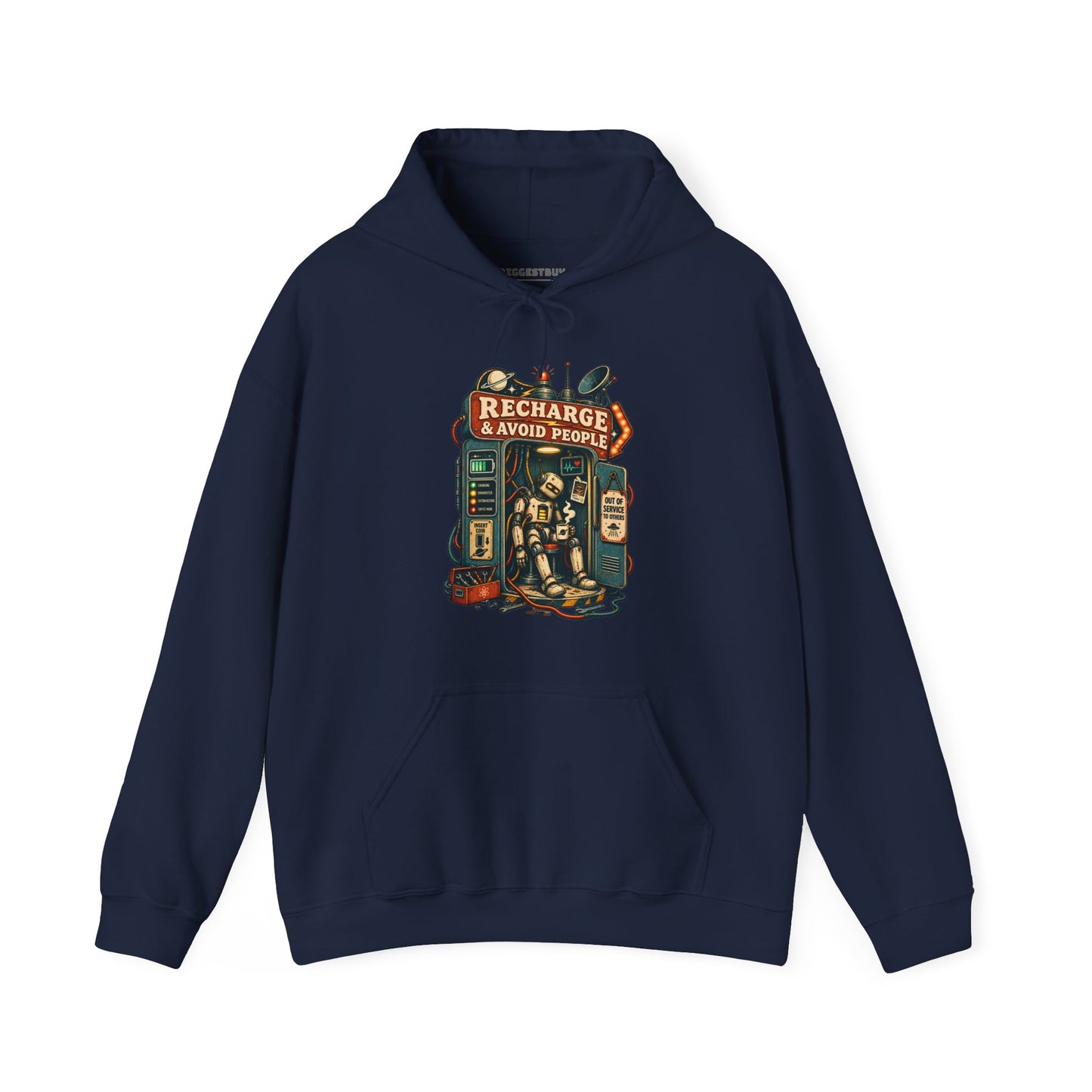 Social Recharge - Pullover Hoodie