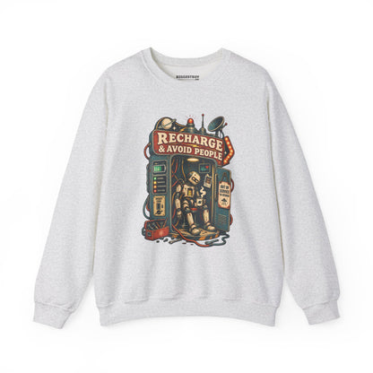 Social Recharge - Crewneck Sweatshirt