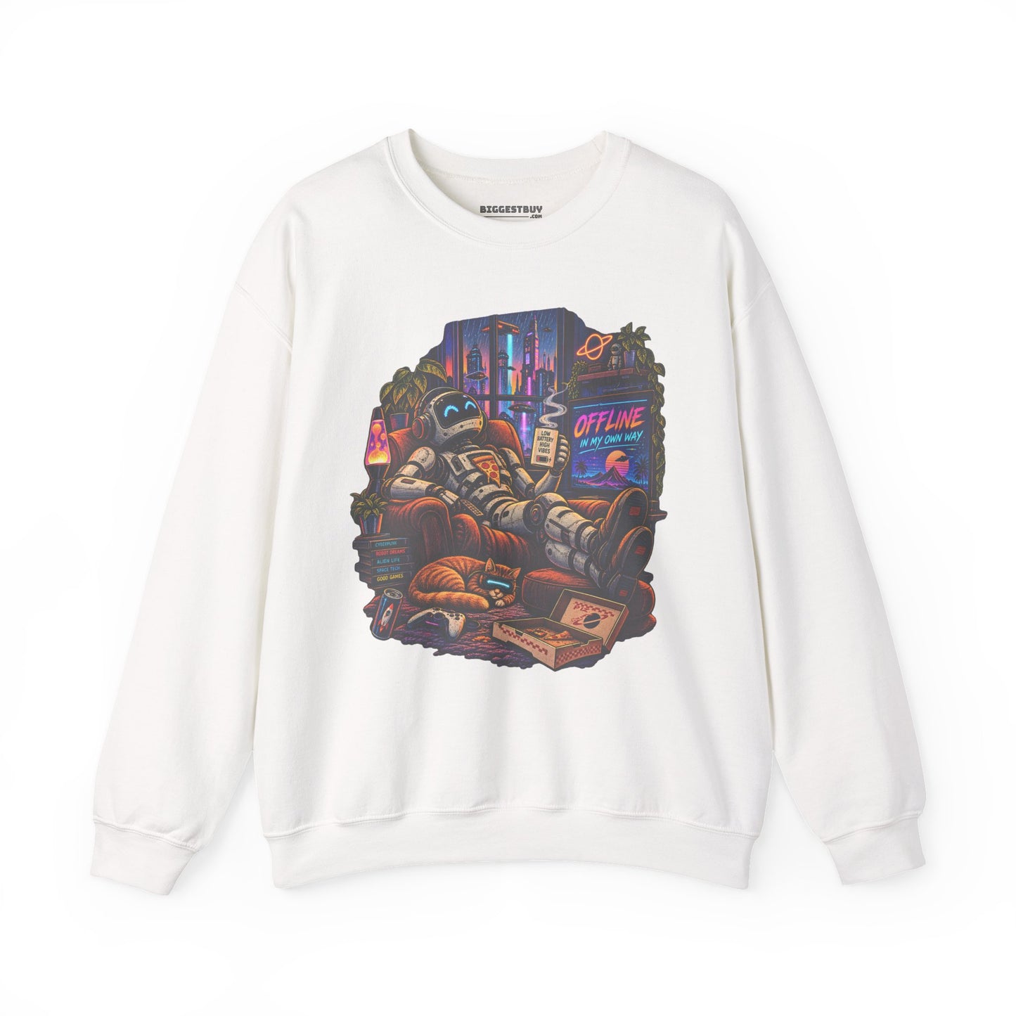 Offline Orbit - Crewneck Sweatshirt