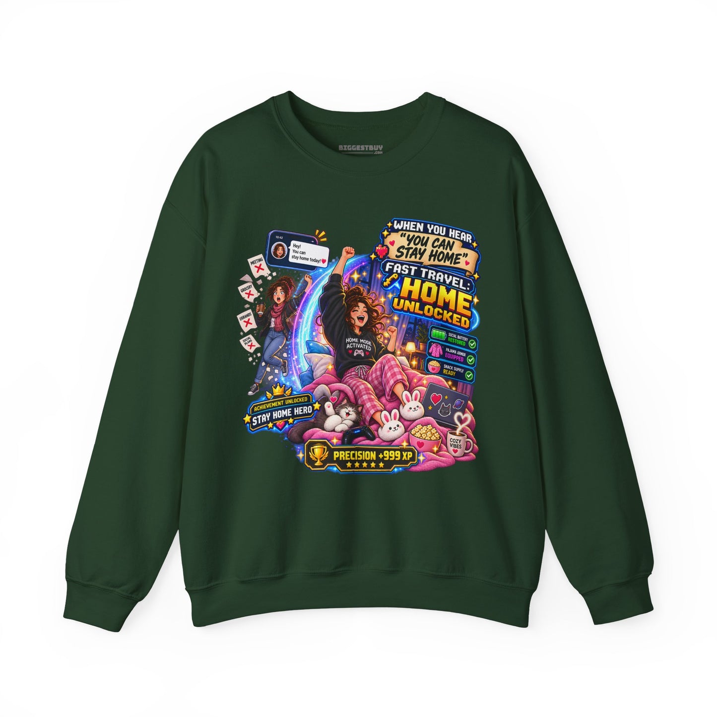 Quarantine Vibe - Crewneck Sweatshirt
