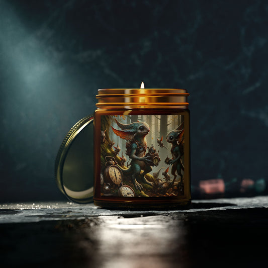 Świeca zapachowa | Steampunk Fantasy | Leśne Pooka