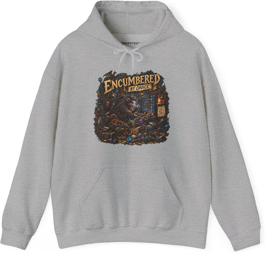 Choice Overload - Pullover Hoodie in Sport Grey, front view