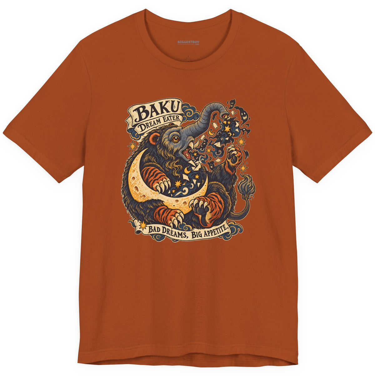 Dream Eater - Classic Jersey Tee in Autumn, front view
