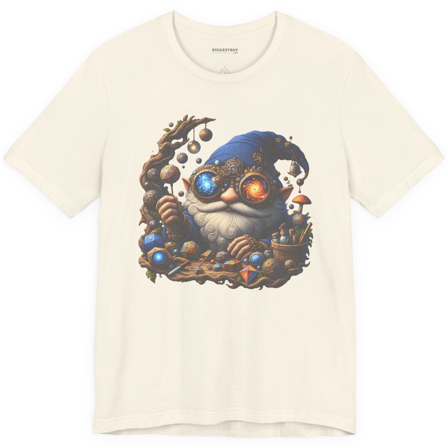 Enchanted Alchemist - Classic Jersey Tee in Natural, front view