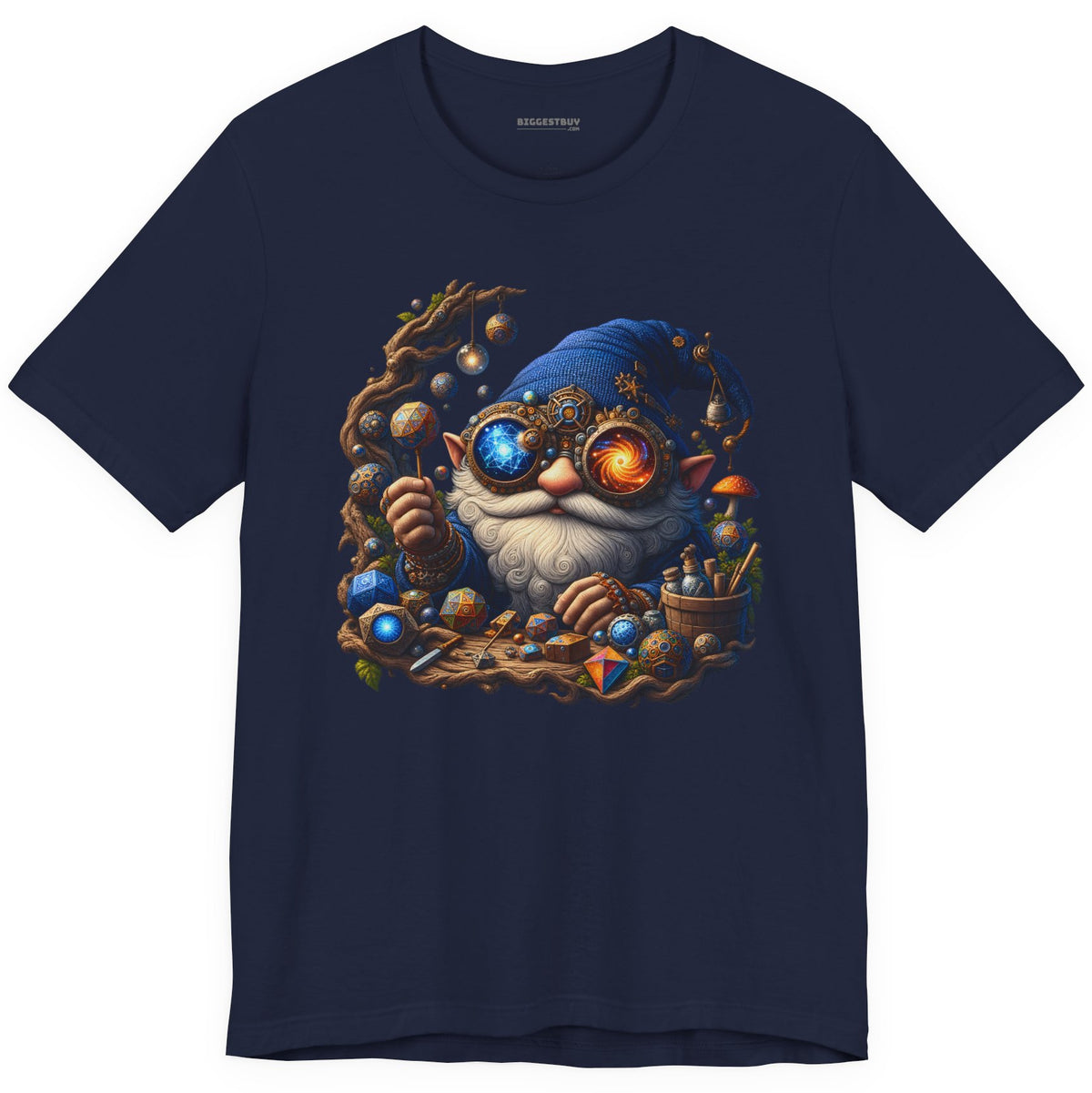 Enchanted Alchemist - Classic Jersey Tee in Navy, front view