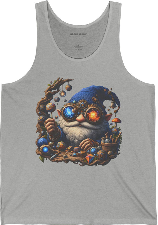 Enchanted Alchemist - Jersey Tank Top in Athletic Heather, front view