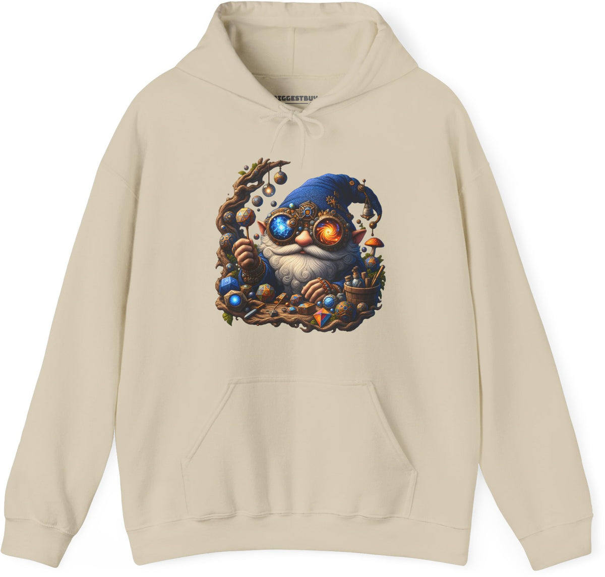 Enchanted Alchemist - Pullover Hoodie in Sand, front view