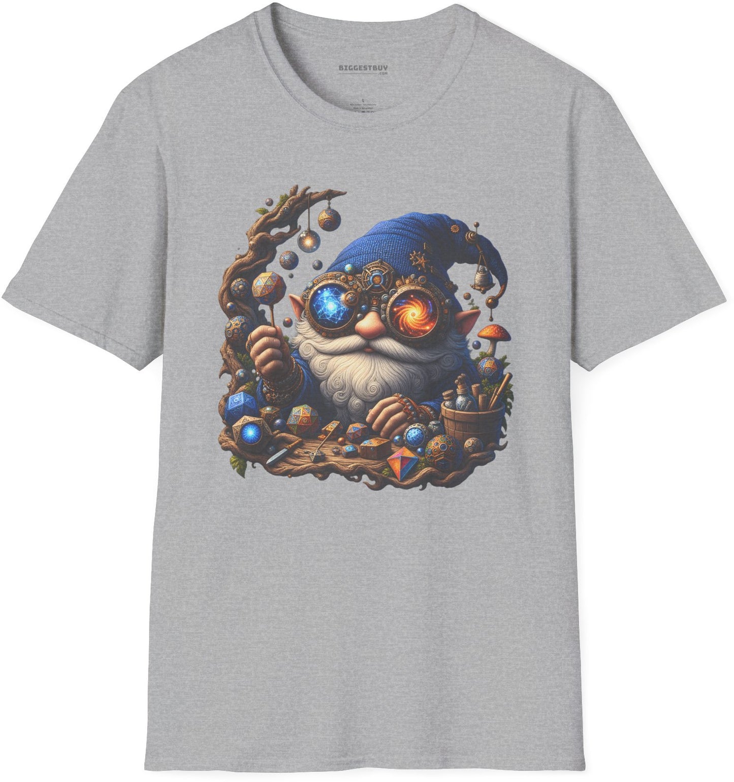 Enchanted Alchemist - Softstyle T-Shirt in Sport Grey, front view