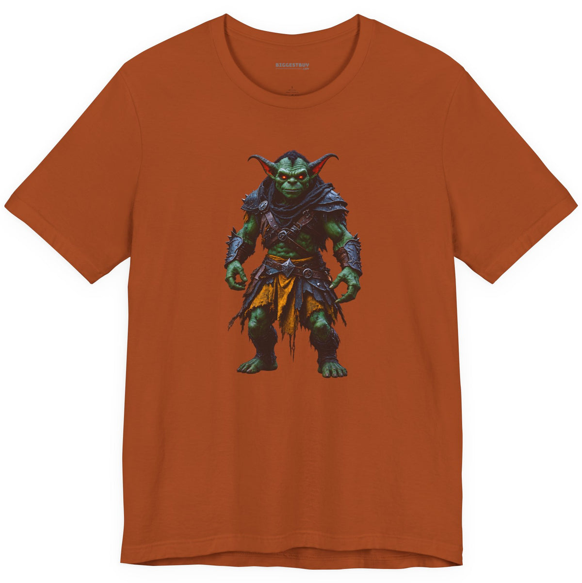 Goblin Rogue - Classic Jersey Tee in Autumn, front view