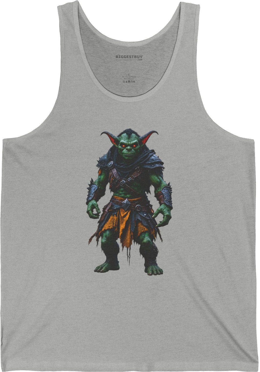 Goblin Rogue - Jersey Tank Top in Athletic Heather, front view