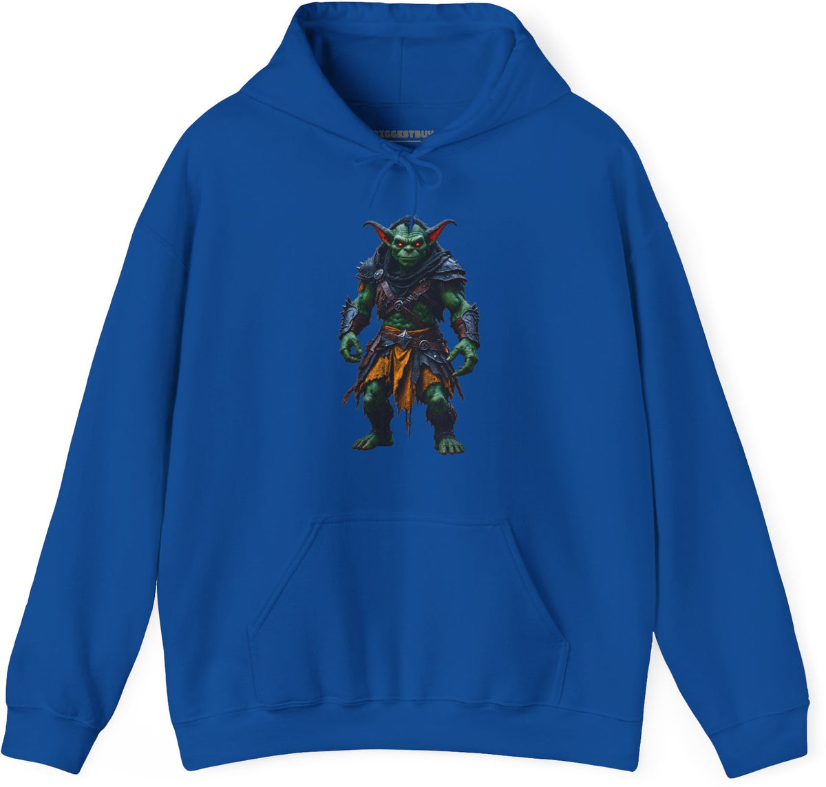 Goblin Rogue - Pullover Hoodie in Royal, front view