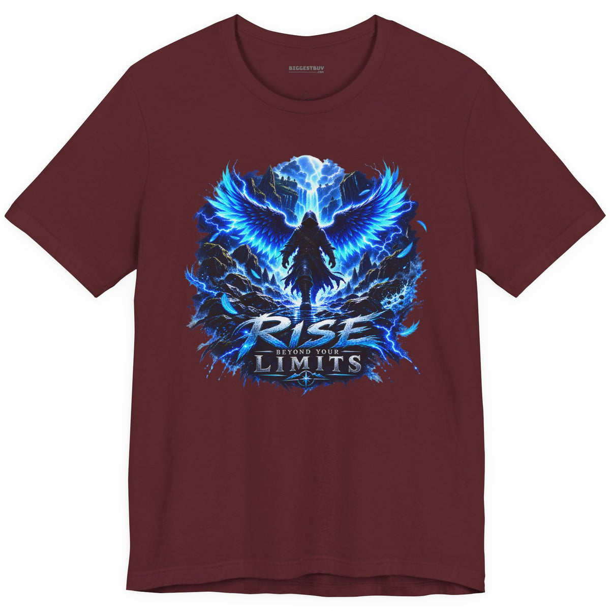 Limit Break - Classic Jersey Tee in Maroon, front view