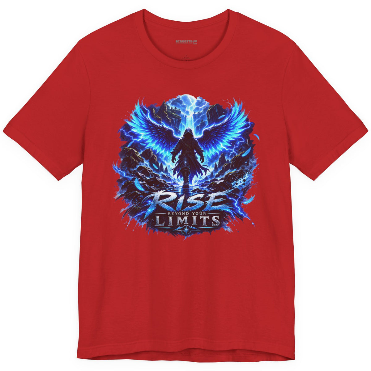 Limit Break - Classic Jersey Tee in Red, front view