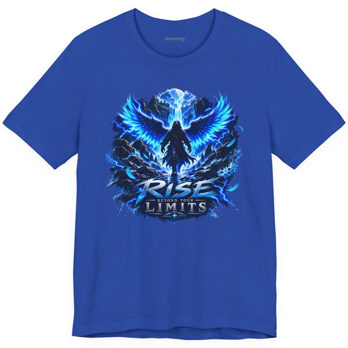 Limit Break - Classic Jersey Tee in True Royal, front view