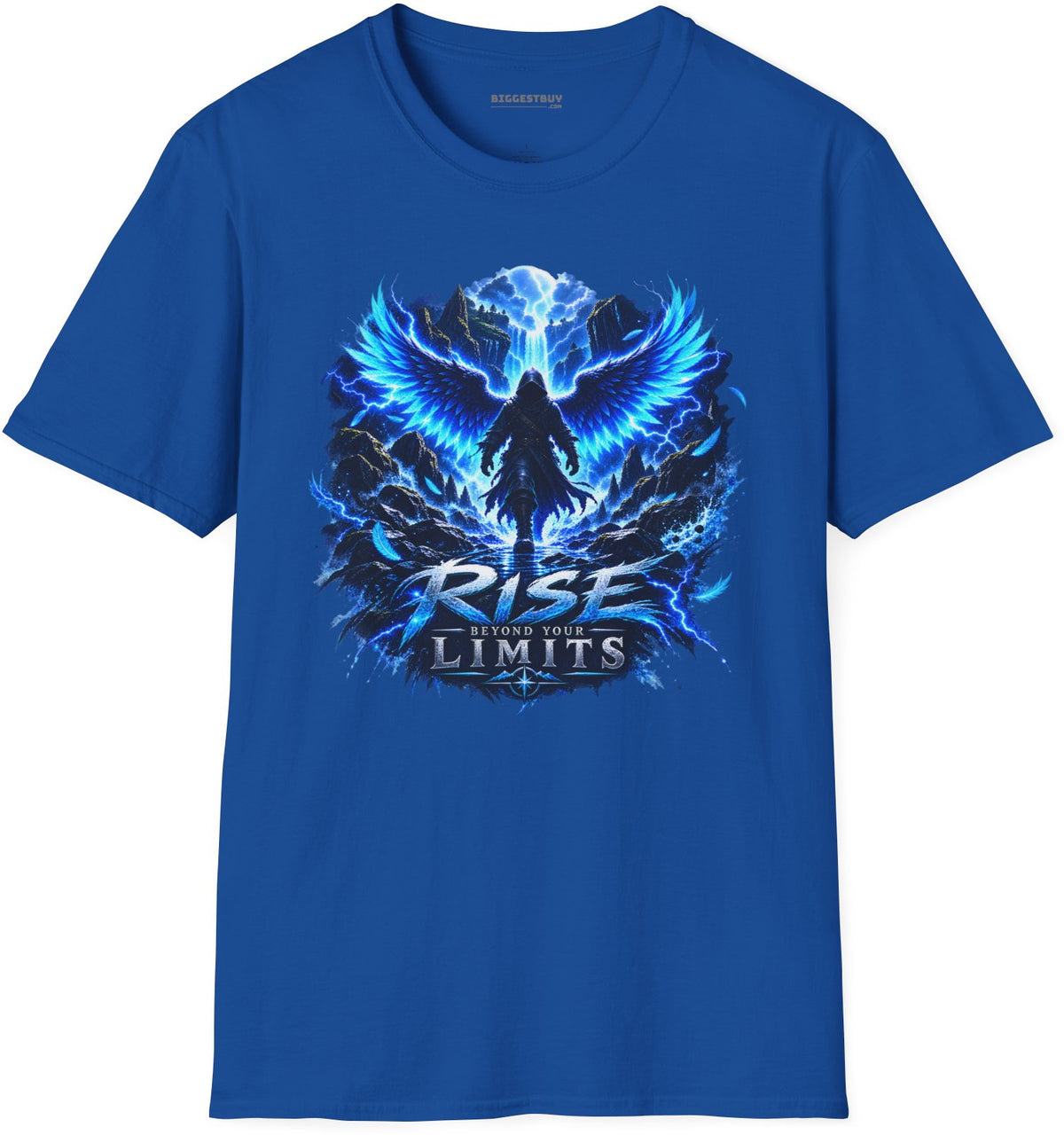 Limit Break - Softstyle T-Shirt in Royal, front view
