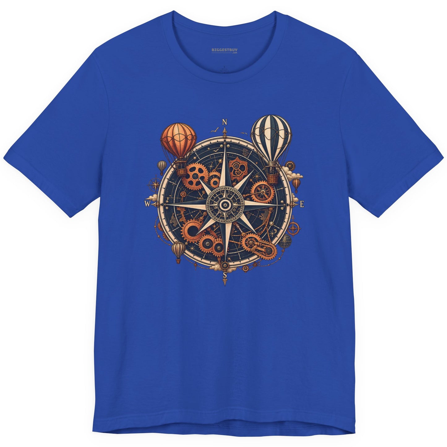 Nautical Nostalgia - Classic Jersey Tee in True Royal, front view