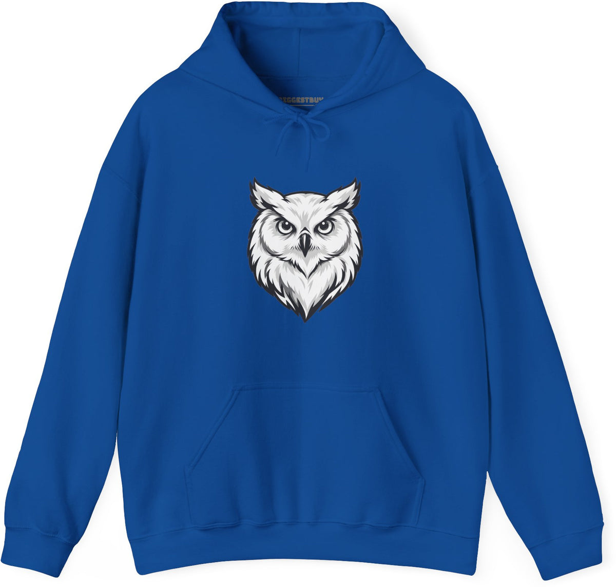 Owl Watch - Pullover Hoodie in Royal, front view