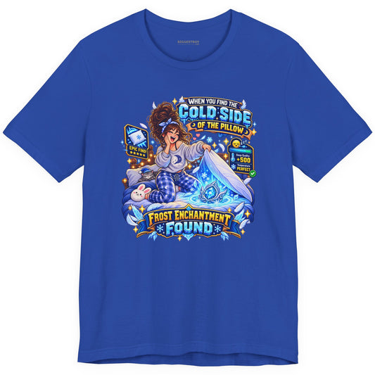 Pillow Party - Classic Jersey Tee in True Royal, front view