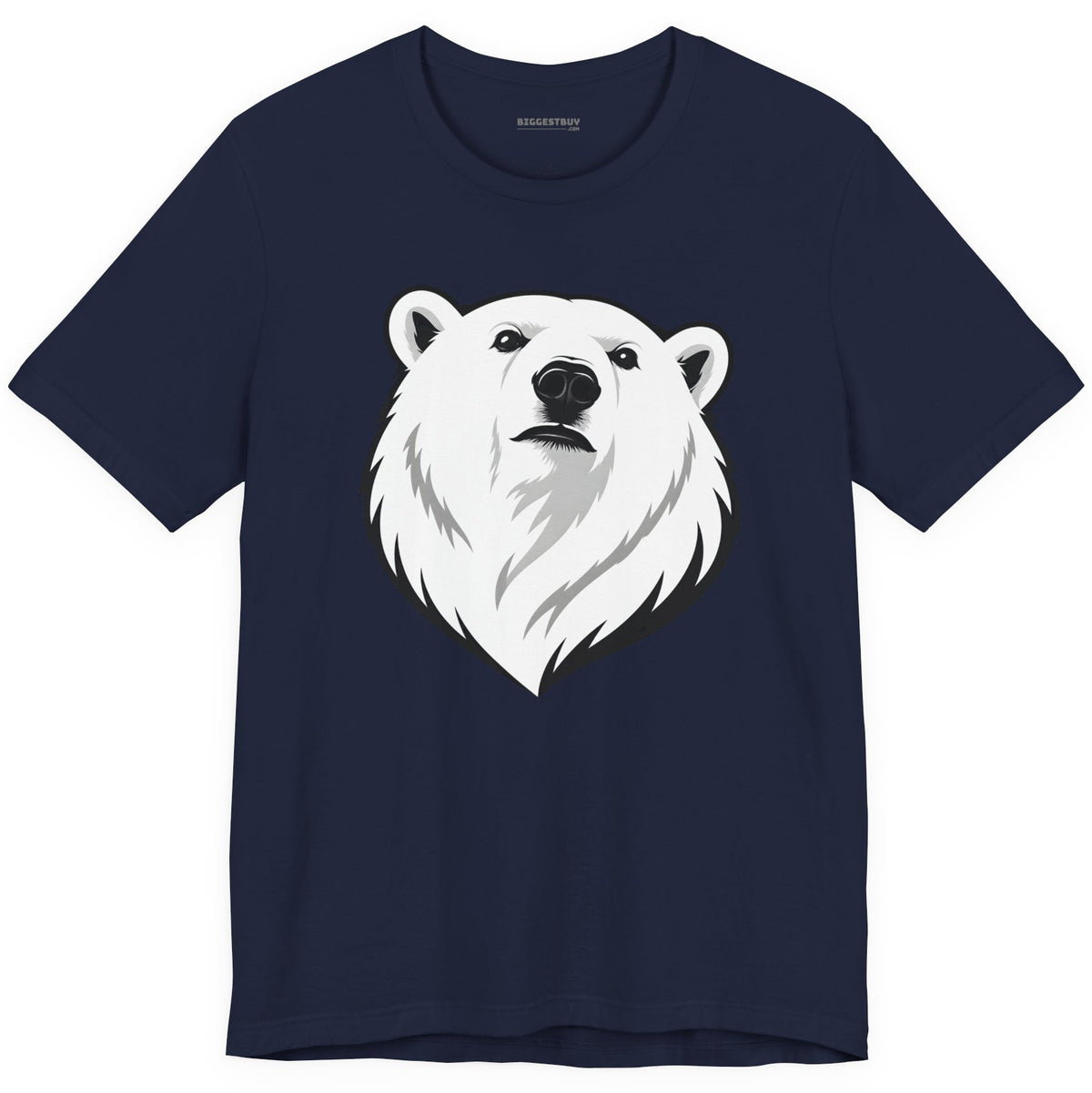 Polar Pride - Classic Jersey Tee in Navy, front view