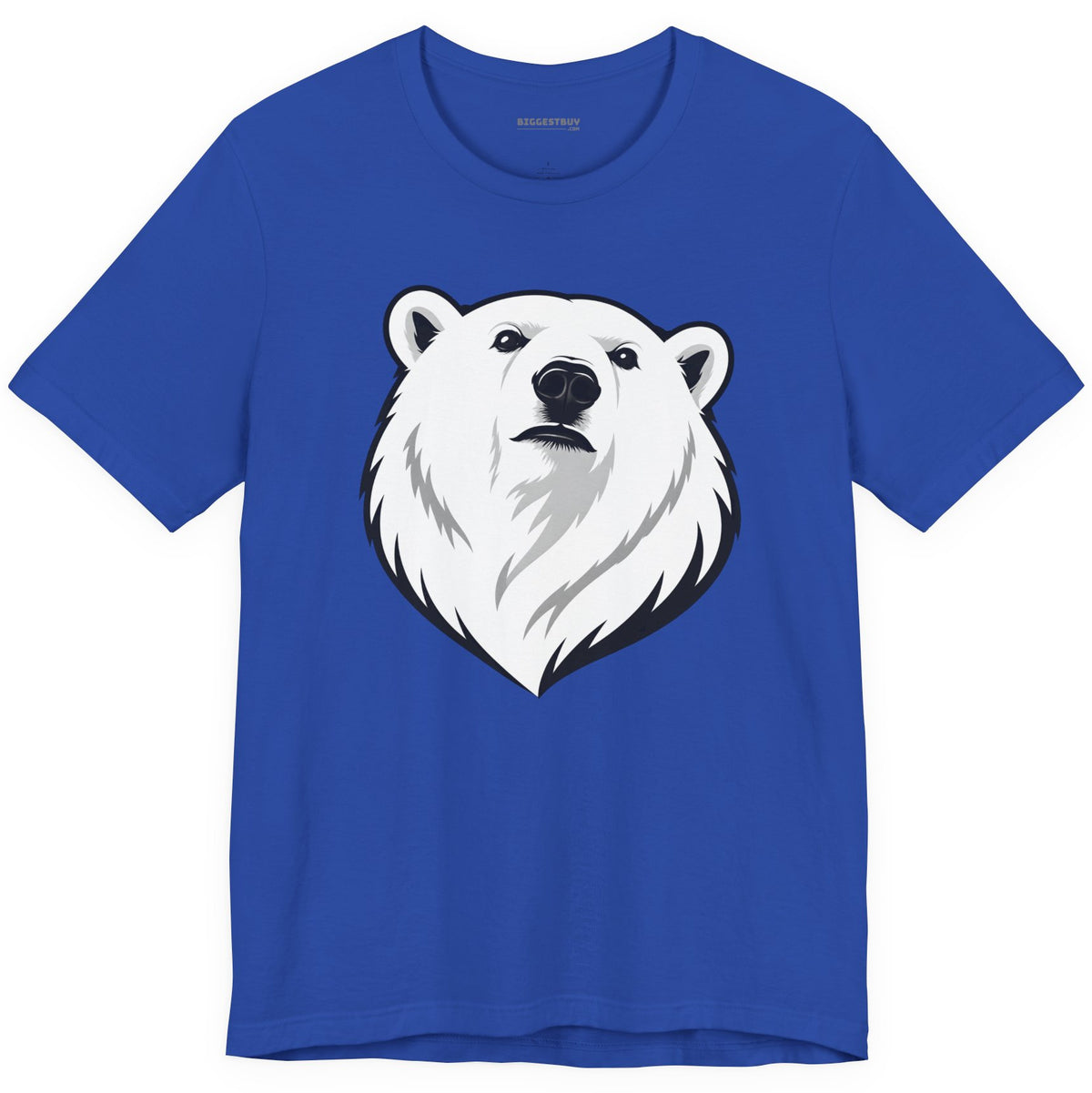Polar Pride - Classic Jersey Tee in True Royal, front view