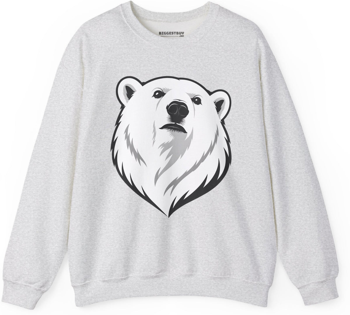 Polar Pride - Crewneck Sweatshirt in Ash, front view