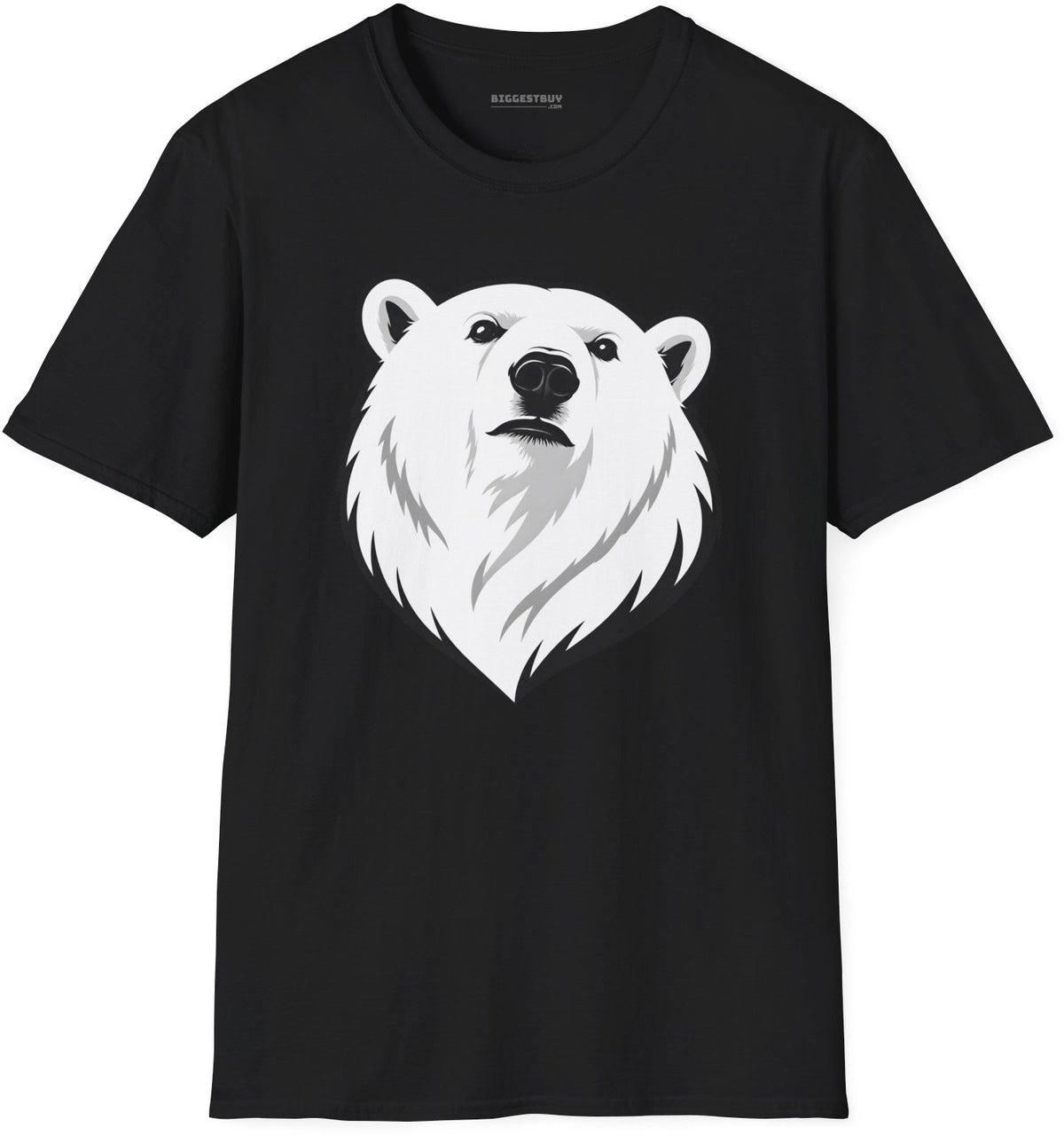 Polar Pride - Softstyle T-Shirt in Black, front view