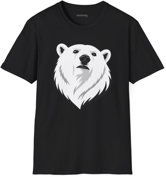 Polar Pride - Softstyle T-Shirt in Black, front view