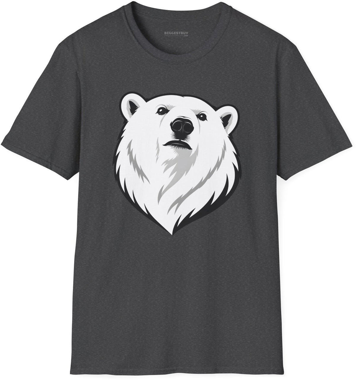 Polar Pride - Softstyle T-Shirt in Dark Heather, front view