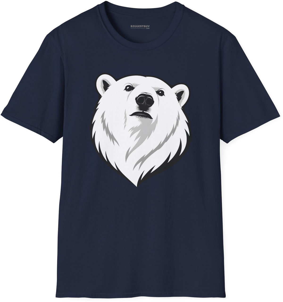 Polar Pride - Softstyle T-Shirt in Navy, front view