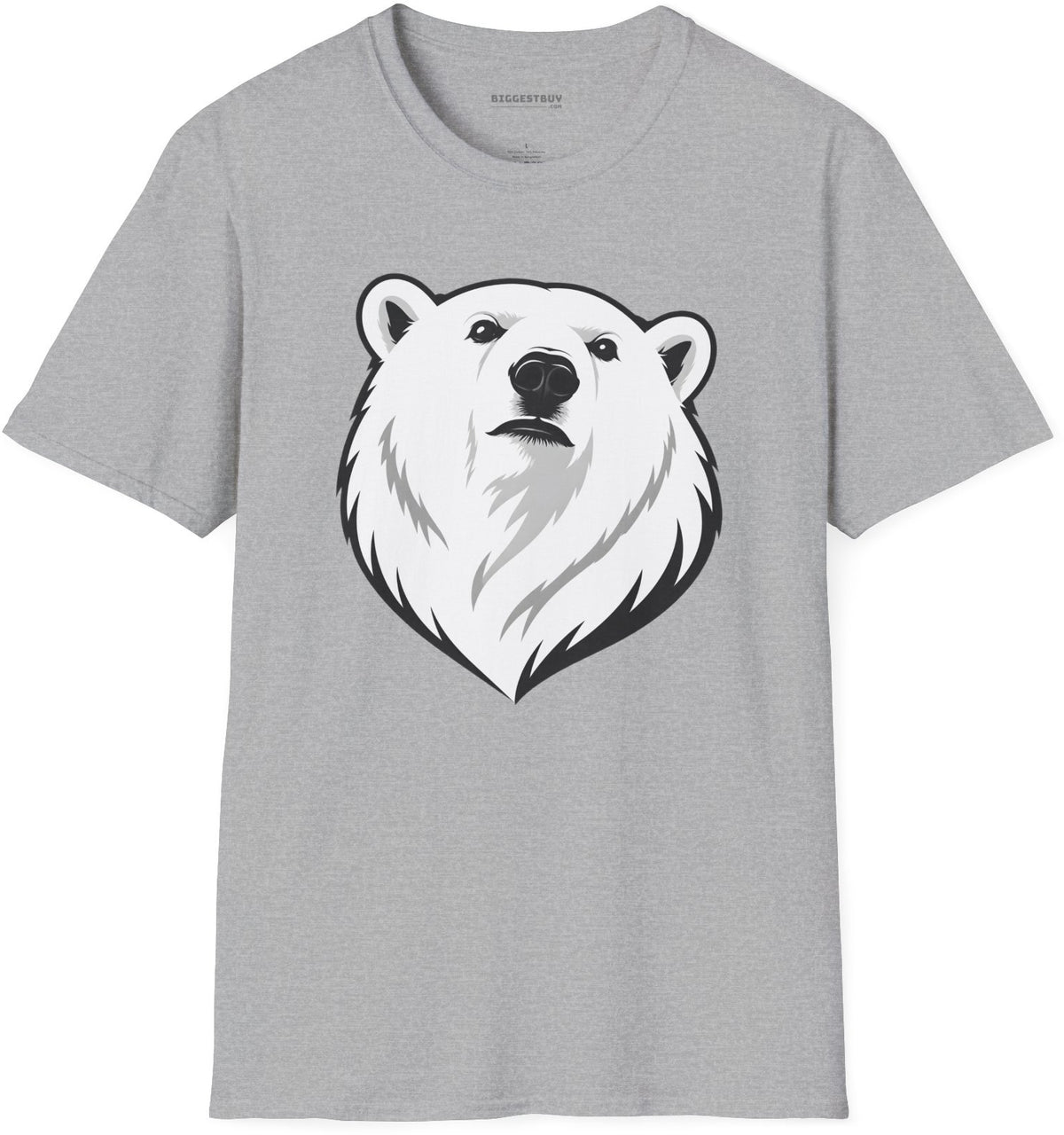 Polar Pride - Softstyle T-Shirt in Sport Grey, front view