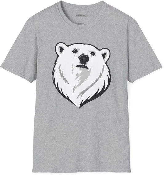Polar Pride - Softstyle T-Shirt in Sport Grey, front view