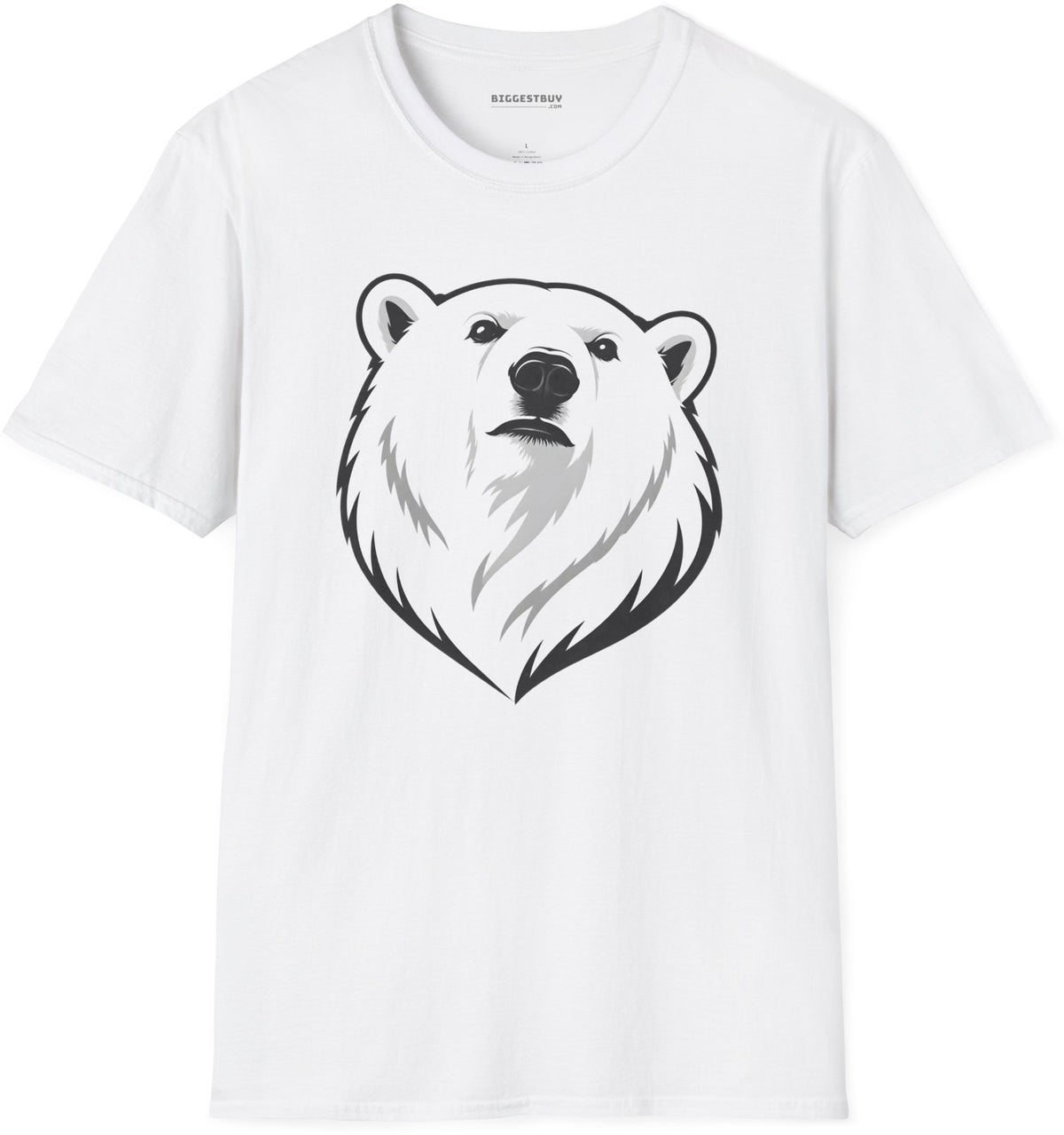 Polar Pride - Softstyle T-Shirt in White, front view