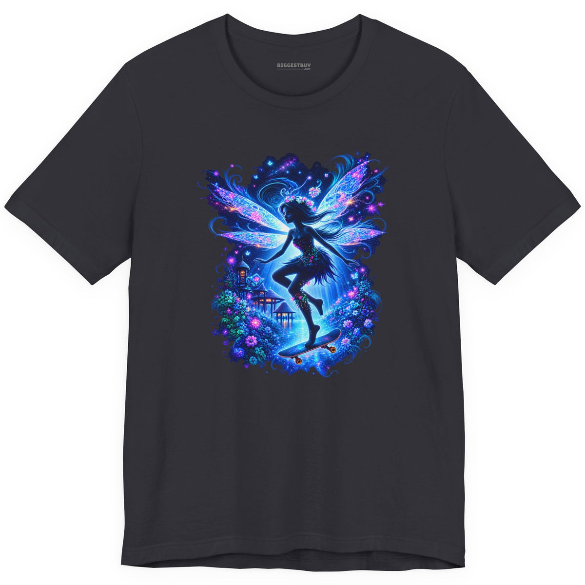 Skysurfer - Classic Jersey Tee in Dark Grey, front view