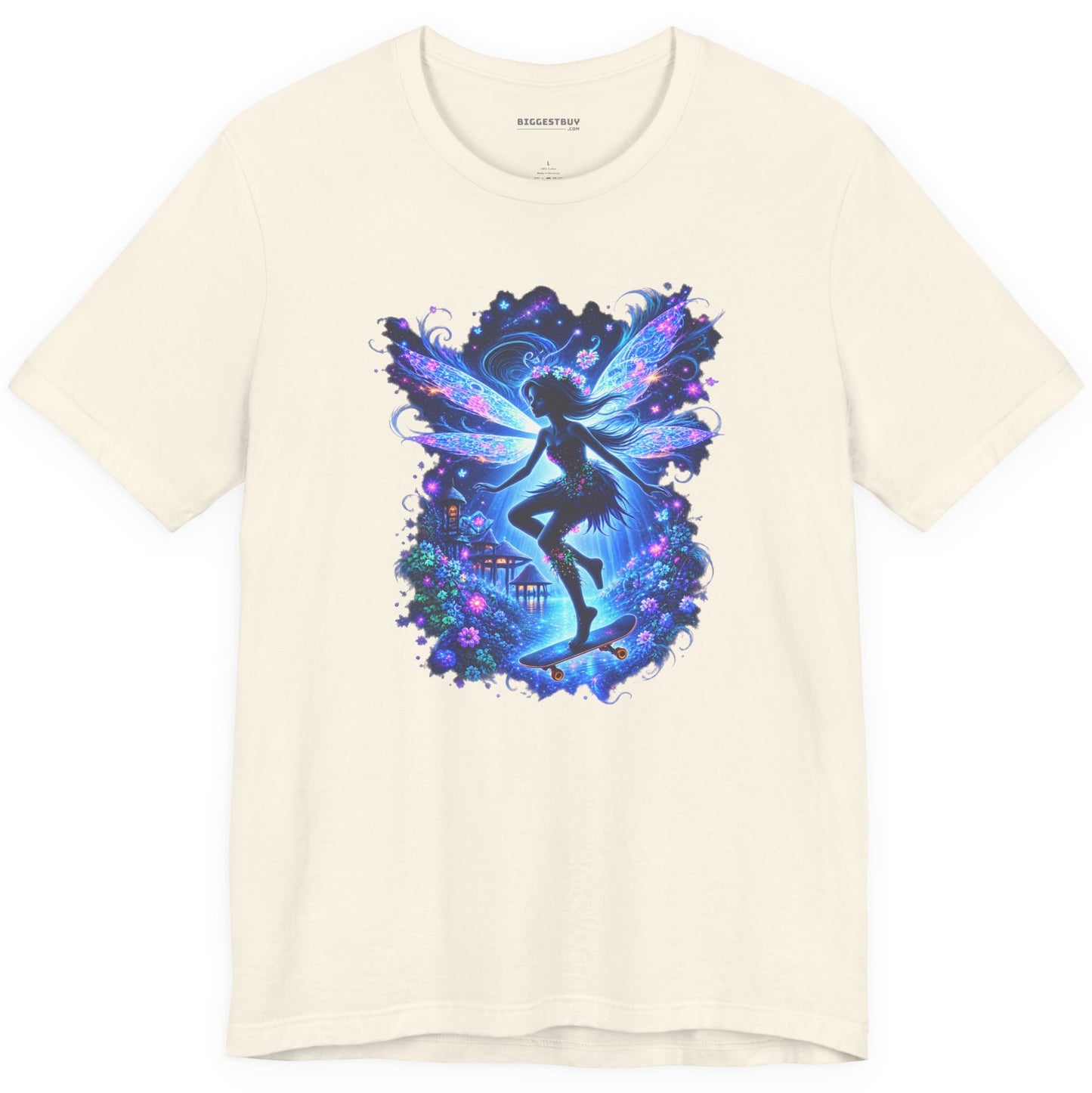 Skysurfer - Classic Jersey Tee in Natural, front view