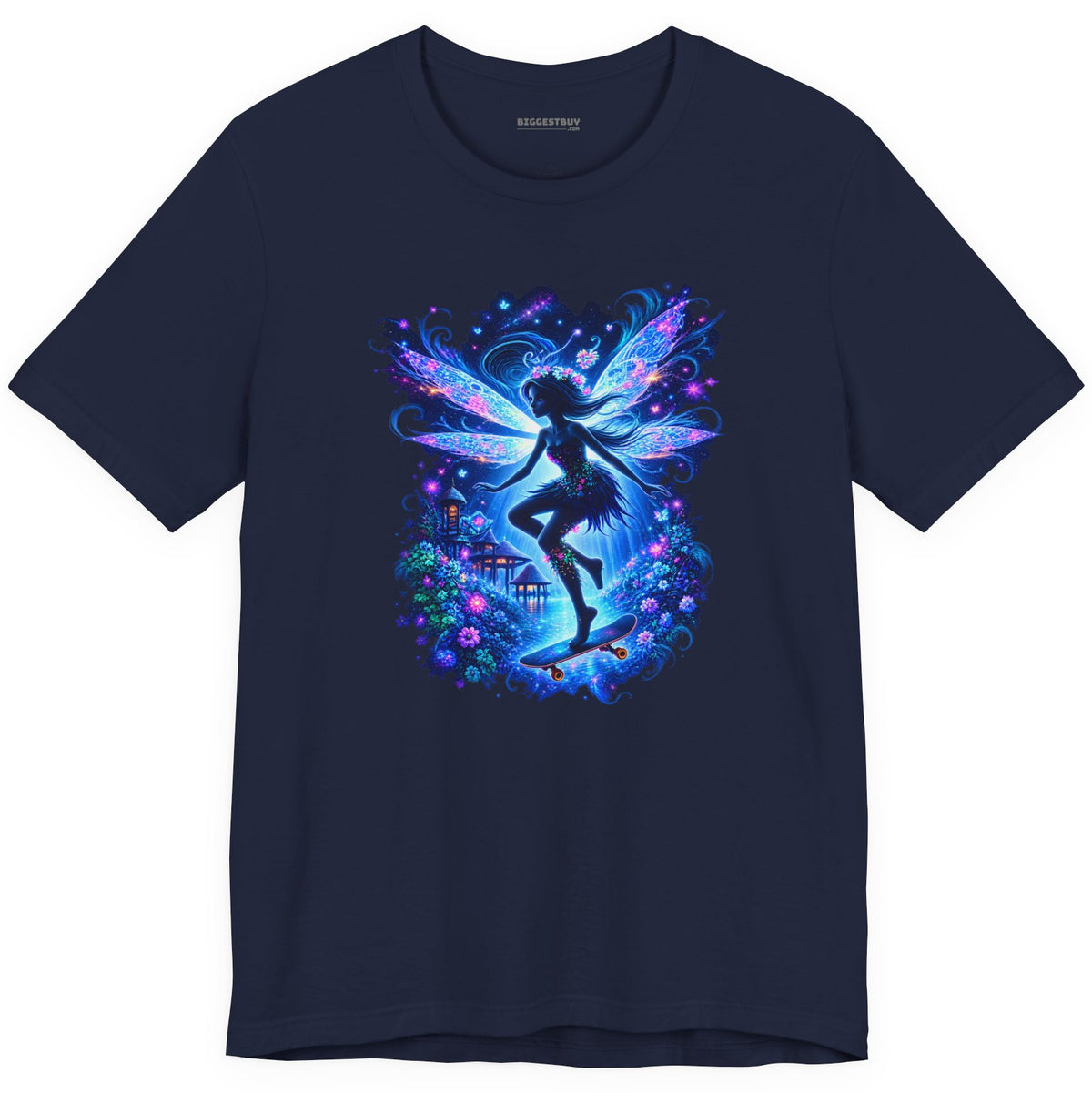 Skysurfer - Classic Jersey Tee in Navy, front view