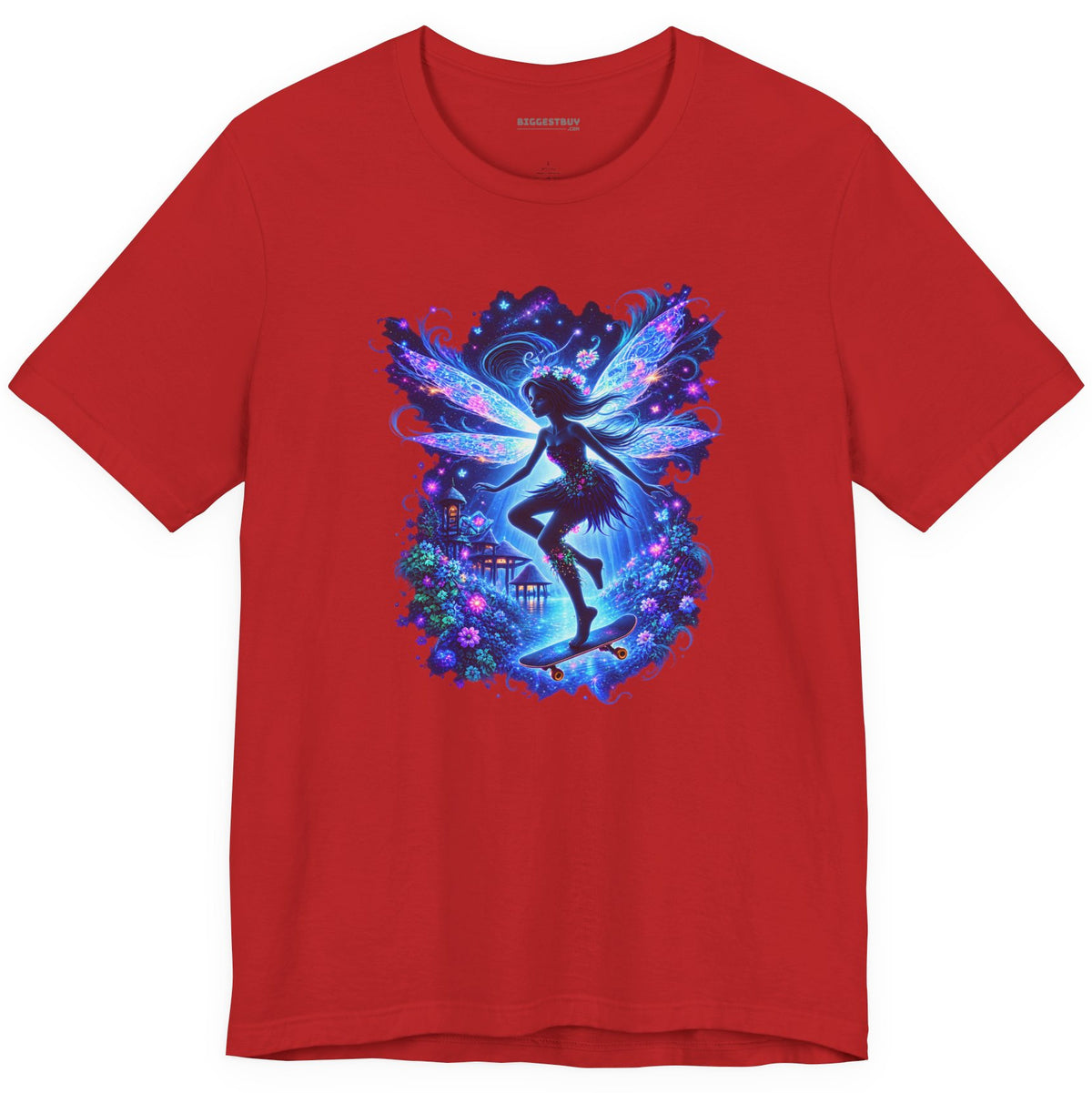 Skysurfer - Classic Jersey Tee in Red, front view