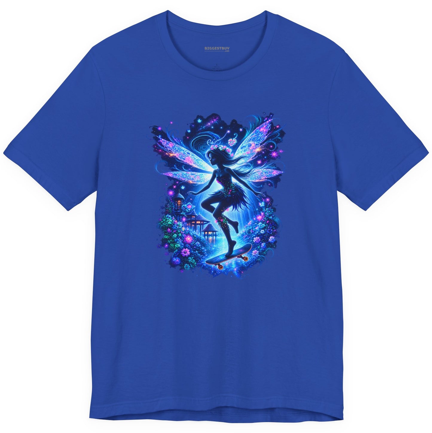 Skysurfer - Classic Jersey Tee in True Royal, front view
