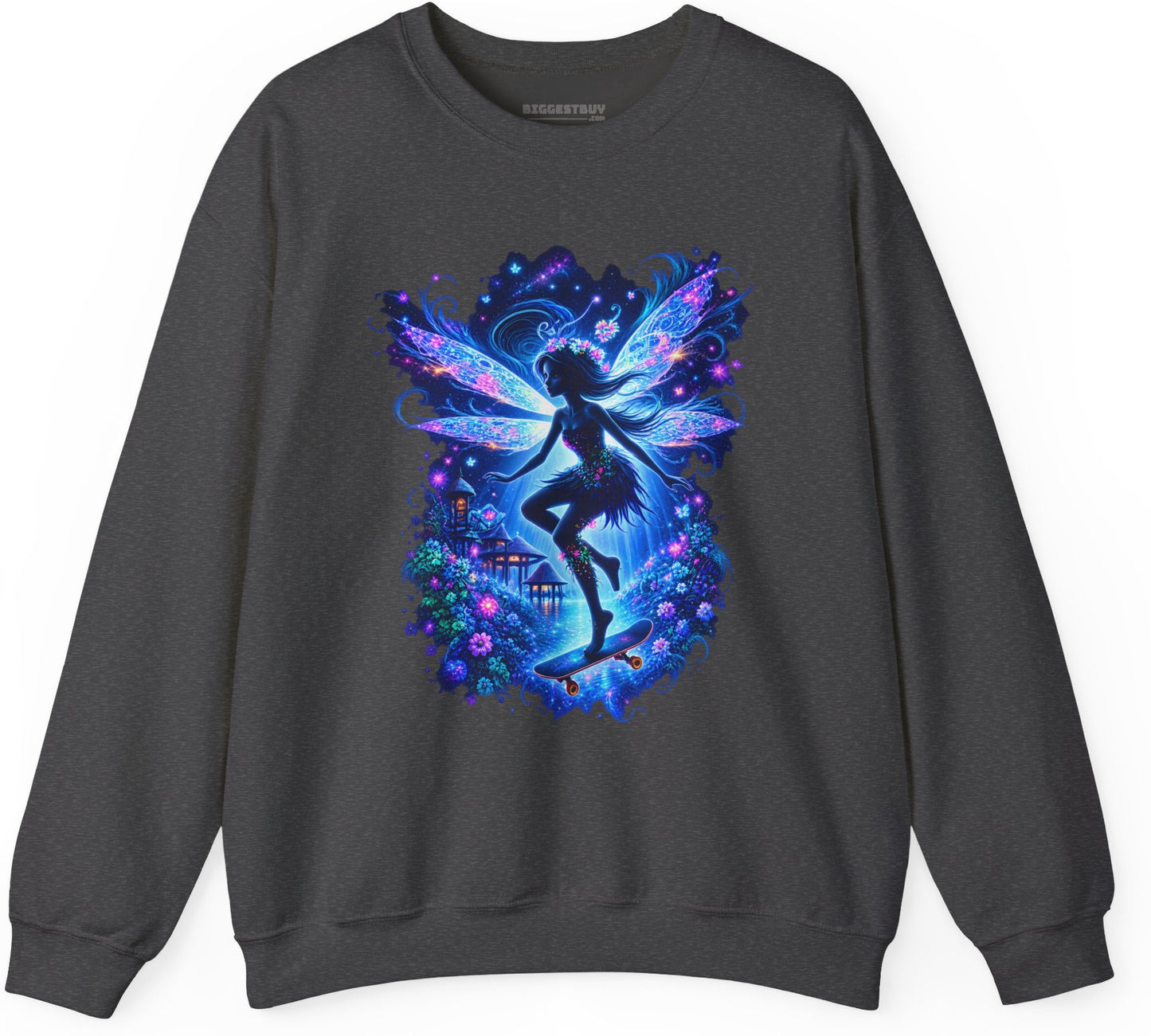 Skysurfer - Crewneck Sweatshirt in Dark Heather, front view