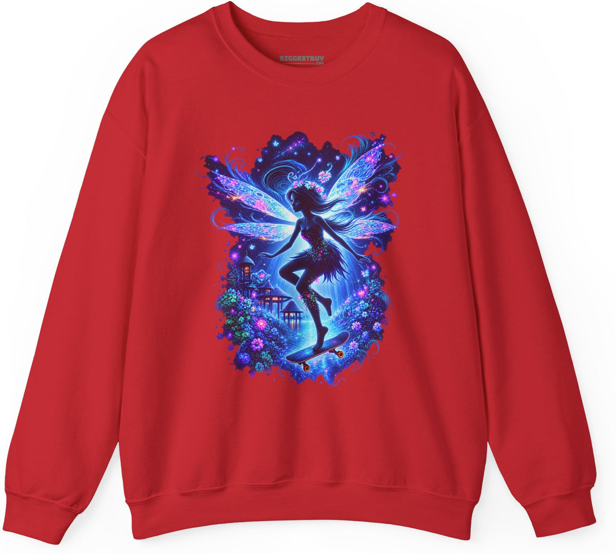 Skysurfer - Crewneck Sweatshirt in Red, front view