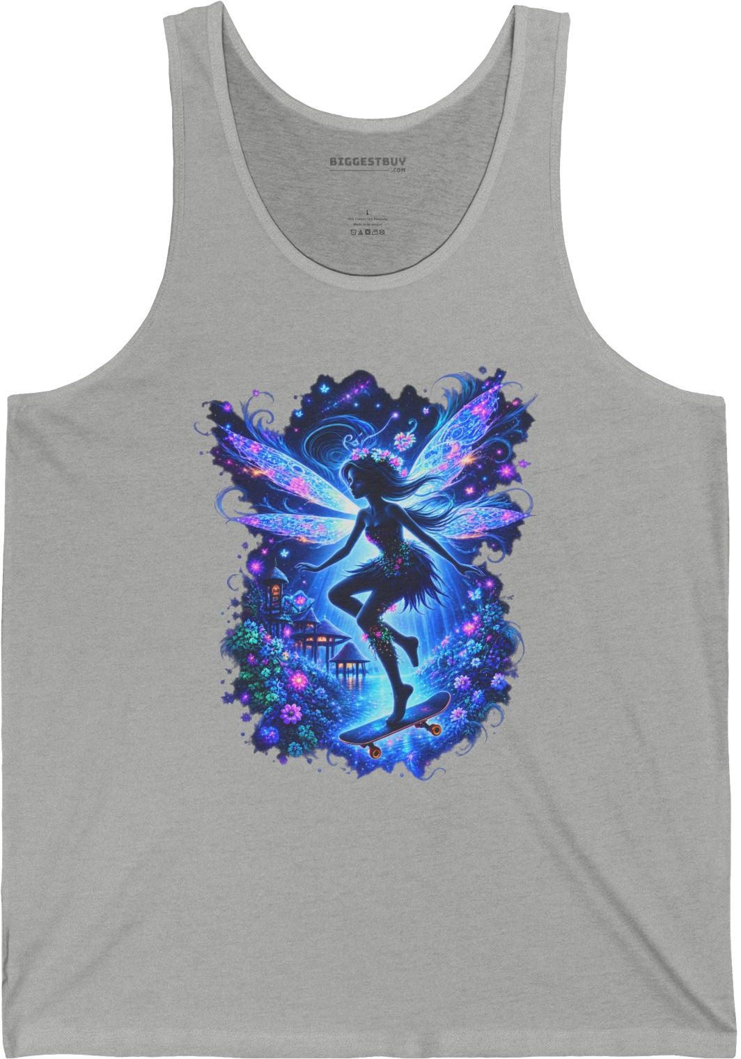 Skysurfer - Jersey Tank Top in Athletic Heather, front view