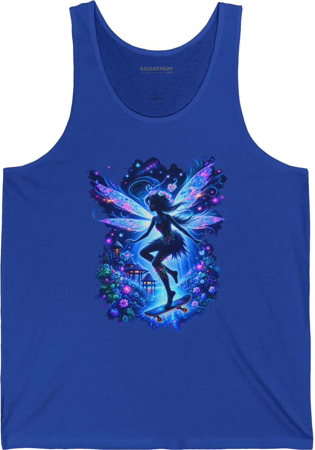 Skysurfer - Jersey Tank Top in True Royal, front view