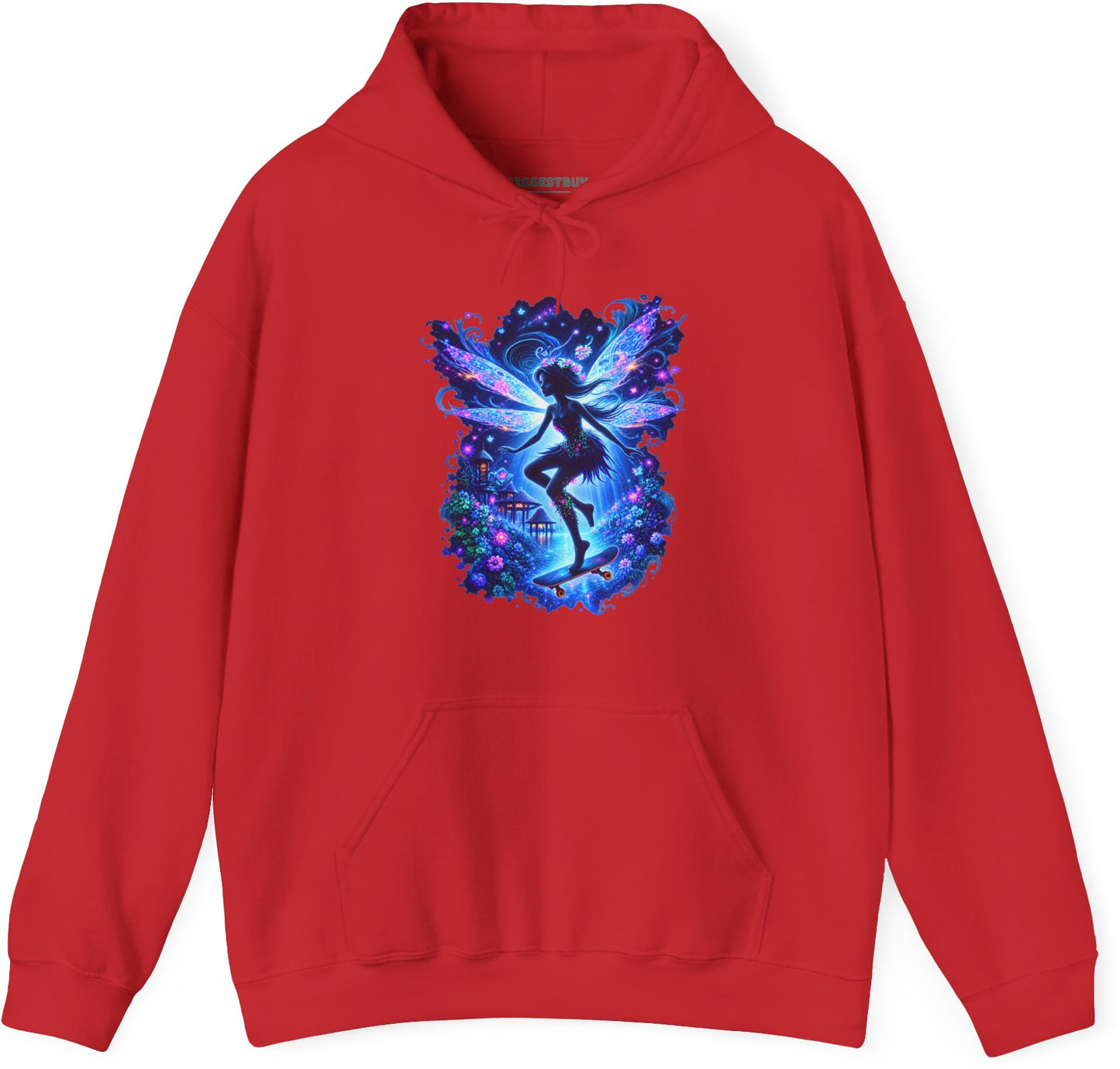 Skysurfer - Pullover Hoodie in Red, front view