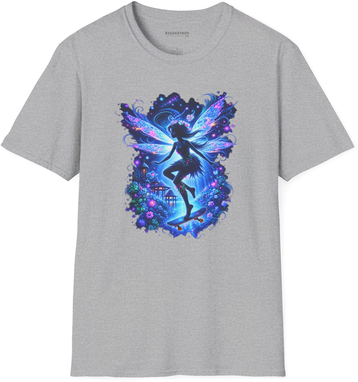 Skysurfer - Softstyle T-Shirt in Sport Grey, front view
