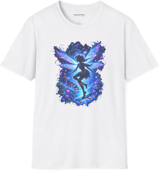 Skysurfer - Softstyle T-Shirt in White, front view