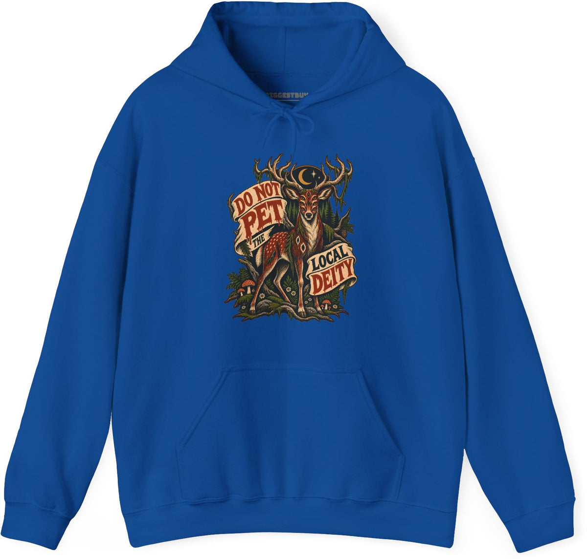 Social Deity - Pullover Hoodie in Royal, front view